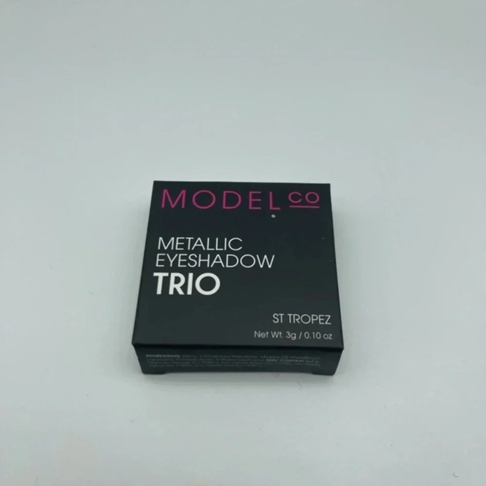 ModelCo Metallic Eyeshadow Trio in St Tropez
